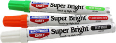 Birchwood Casey Super Bright Pen Kit Fast Drying Formula Green/Red/White 15116