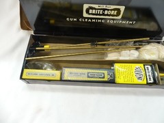 Vintage Mill Run Brite-Bore Gun Cleaning Equipment in Original Box