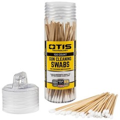 OTIS 100-Pack Single Tip Gun Cleaning Swabs in Twist Top Container (FG-241-100)