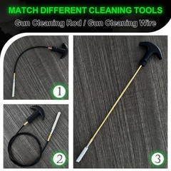 XXLITA 6PCS Gun Cleaning Brushes Supplies 17 Caliber Cotton .17cal, .17cal