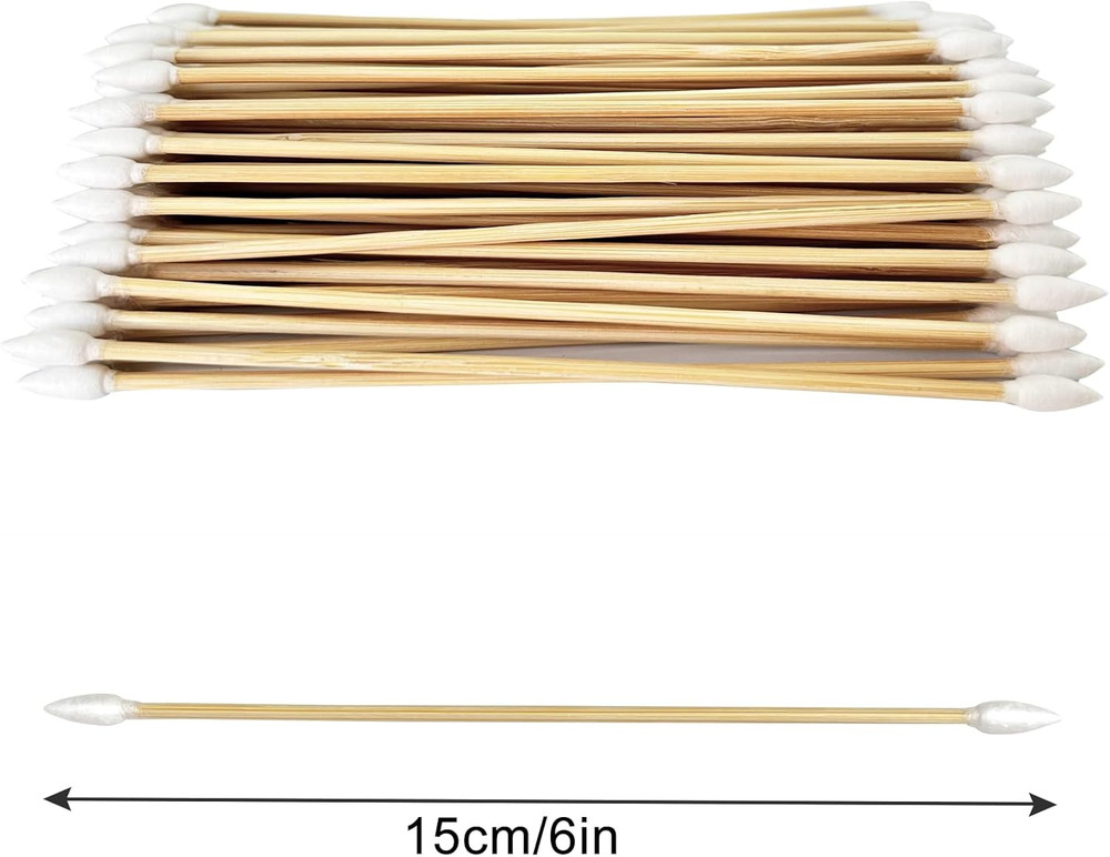 Gun Cleaning Swabs, Dual – Ends Tips, 6 Inch Gun Cleaning Supplies, Long Cott…