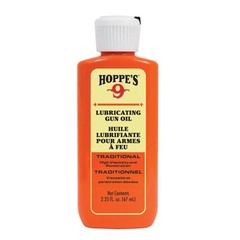 Hoppes 9 Gun Guncare Hunting Rifle Pistol Lubricating Oil 2.25 Oz Bottle NEW