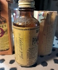 Vintage 1937 HOPPE’S No.9 Nitro Powder Solvent Oil With Manual Damaged Box Empty