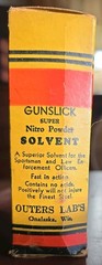 Vintage Gunslick Gun Cleaning Solvent (B6)