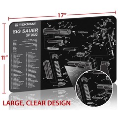 TekMat Original Gun Cleaning Mat – 17″ X 11″ – Sig Sauer SP2022