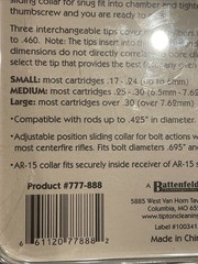 Tipton Universal Rifle Bore Guide Kit Gun Collar Bolt Action .17 To 7.62mm