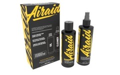 Air Filter Cleaning Kit, 12 oz pump bottle cleaner and 8 oz squeeze bottle of