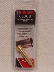 NEW .50 CALIBER Brass Jag 2 inch (to clean muzzle loader)ThunderCloud by Allen