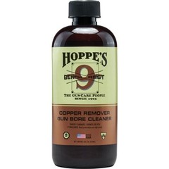 Hoppes No. 9 Bench Rest Copper/Plastic Fouling Gun Bore Cleaner 5oz Bottle BR904