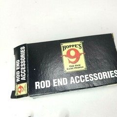 Hoppes Rod End Accessories Set of 3 Original Box Screw In Ends Pieces