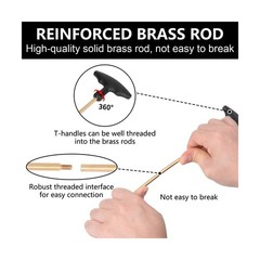 BOOSTEADY Universal Handgun Cleaning kit .22,.357,.38,9mm,.45 Caliber Pistol …