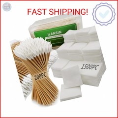 ILANSIN 1700PCS Gun Cleaning Supplies—1500PCS Gun Cleaning Patches +200PCS 6‘’ P