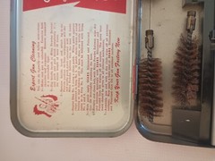 SEARS AND ROEBUCK NO 2143 VINTAGE GUN CLEANING KIT 22 CAL # ⁶ 20251