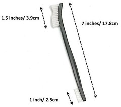 Refuelergy Three NYLON Double Ended Brushes for Pistol Rifle Shotgun Gun