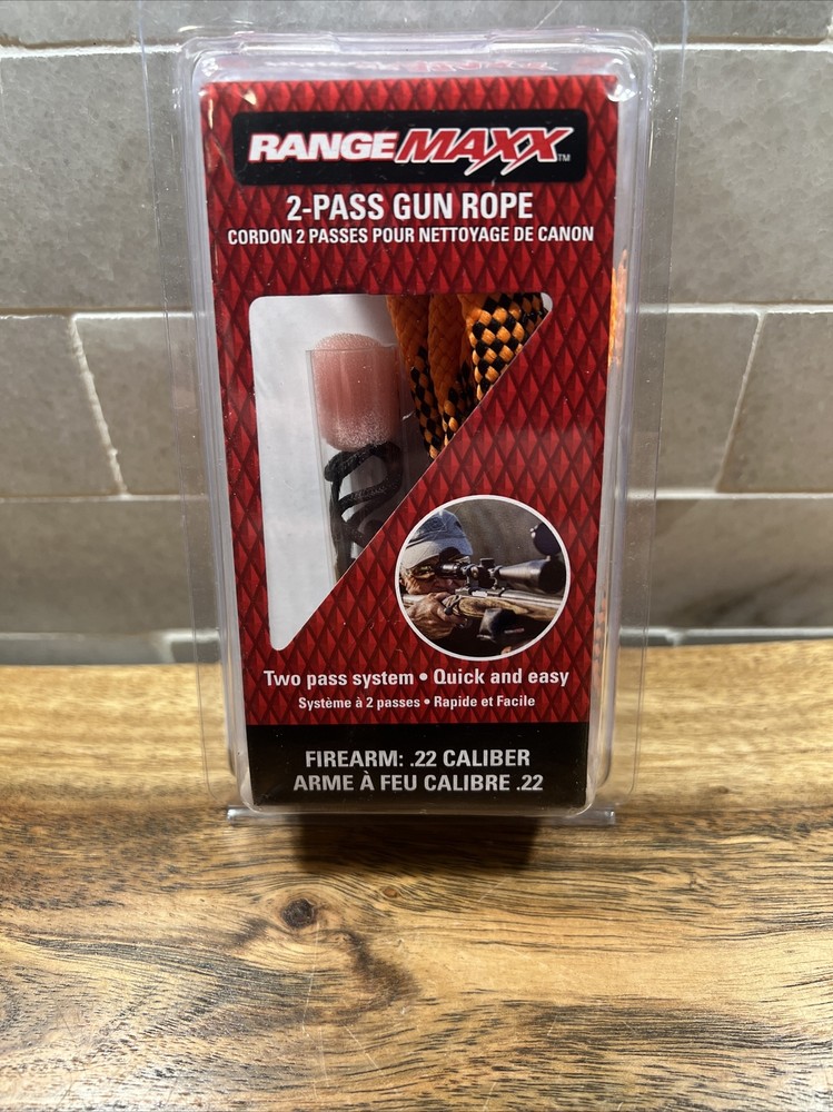 RANGE MAXX .22 Caliber 2-Pass Gun Rope GR22-3BP