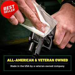 Single Use Gun Oil Wipes CLP Cleaning Lubricant Packets Hunting Range – US