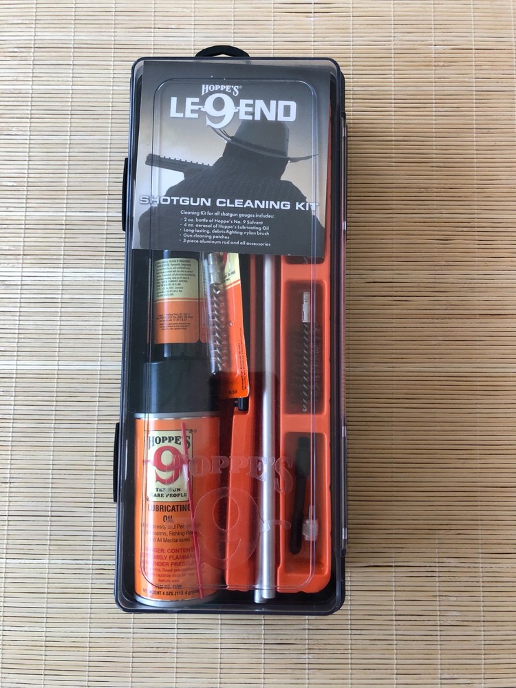 Hoppe’s Legend Cleaning Kit Multi-Gauge Riffle Shotguns Guns FREE SHIPPING