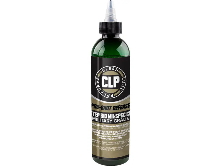 Pro-Shot 1 Step Mil-Spec CLP Gun Cleaner 8 oz Liquid