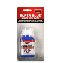 2 PACK Birchwood SUPER BLUE Liquid Gun Blue FOR BLUEING POLISHED HARDENED STEELS