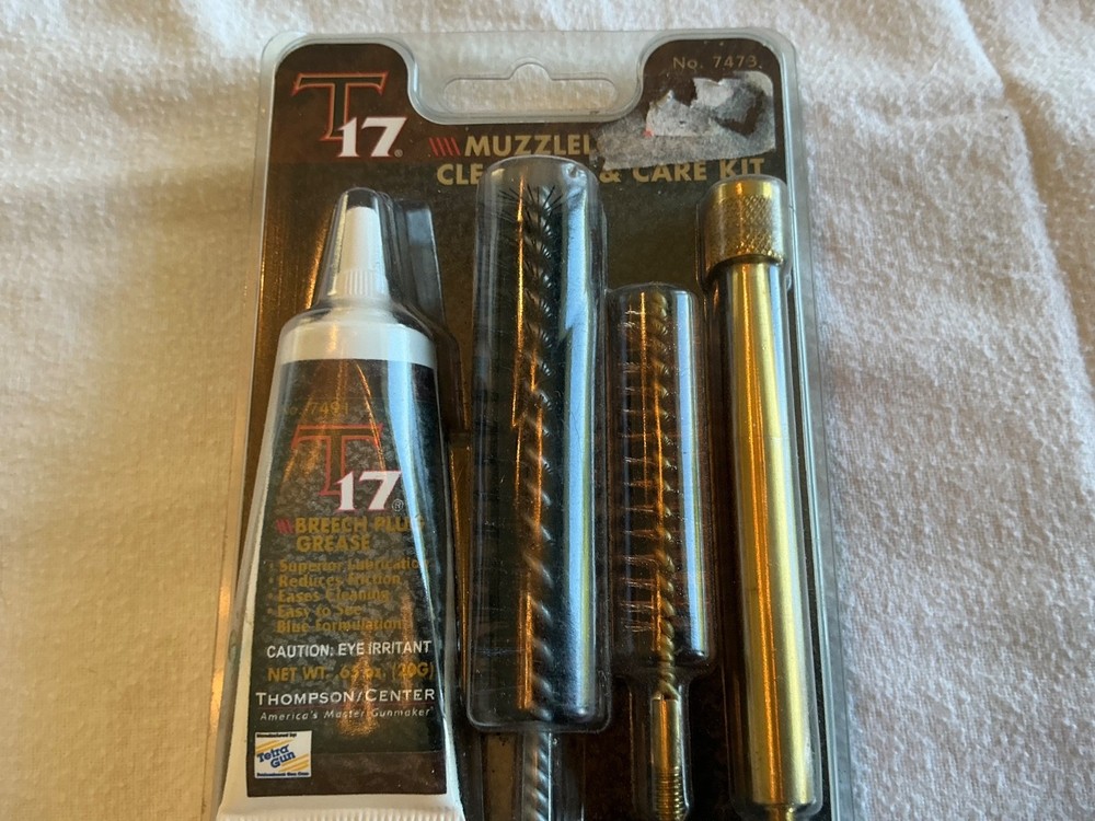 New Thompson Center T/C T17 Black Powder Cleaning Kit .50 Caliber Muzzleloader