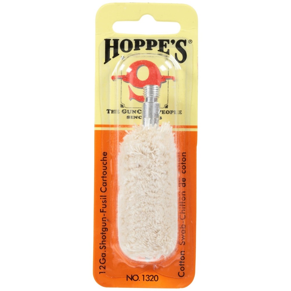 [LOT OF 10] NEW Hoppe’s Hunting Shotgun/Gun Cleaning Cotton Swab 12 Gauge #1320