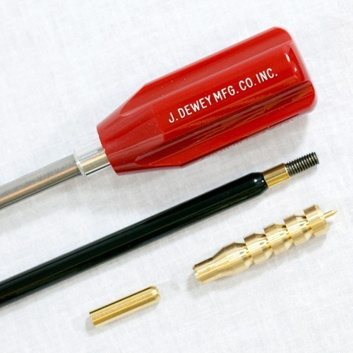Dewey Bore Cleaning Rod for 50 Calibers and larger 54″ Long 2 Piece See Descrip