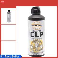 Gun Cleaner 4 Ounce CLP All in One Lubricant Preservative Synthetic Oil Squeeze