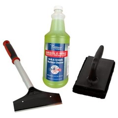 Griddle-Whiz 3 Piece Griddle Cleaning Kit | Liquid Cleaning Combo Kit – 3 Pcs