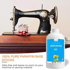 32 oz Fine Light Sewing Machine Oil and Lubricant, Commercial & Industrial Mi…