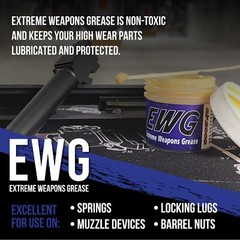 4oz Synthetic Light Grease for Extreme Weapons Lubrication Non Toxic EWG