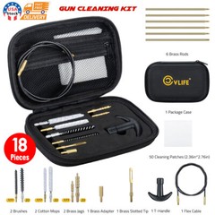Handguns Cleaning Kit for Pistols RevoIver Rifles .177/.22lr/5.56mm/.22/.223/.17