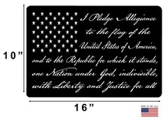 Rogue River Tactical Pledge of Allegiance USA American Flag Gun Cleaning Mat …