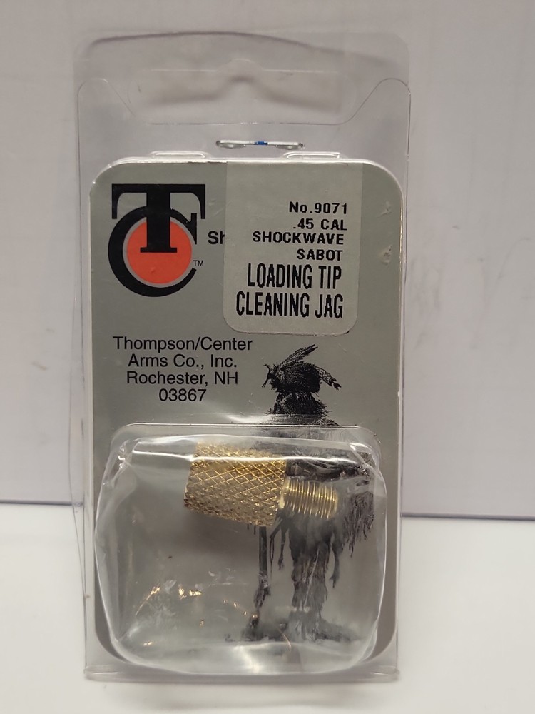 Thompson Center T/C Shockwave Sabot Loading Tip Cleaning Jag .45 Cal 9071