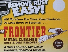 Big 45 Frontier Metal Cleaner Pad and 2 ounce squeeze bottle Rem Oil $4 shipping
