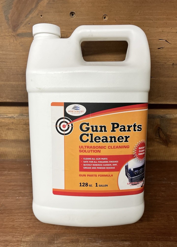 UltraSonic Gun Cleaner Solution for Gun Parts Cleaning, Concentrate 1 Gallon