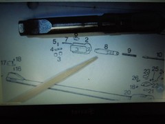 Rare Original HK SL6 / 630 LEADING Spare Part from 80th made in Germany