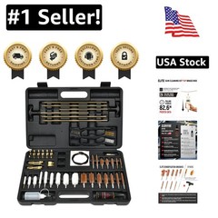 Ultimate Gun Cleaning Kit: Universal Brass Rods & Accessories for All Guns