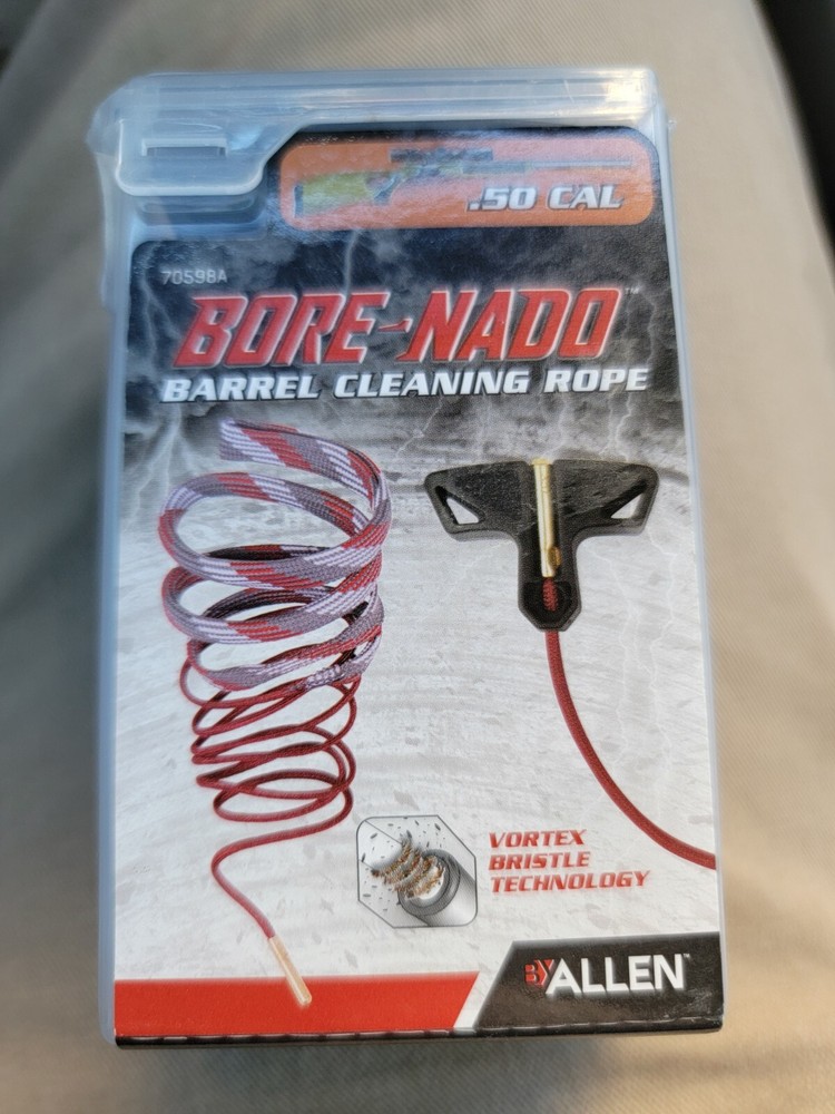 Allen Bore-Nado Barrel Cleaning Rope for .50 Cal. 70598A – NEW SEALED