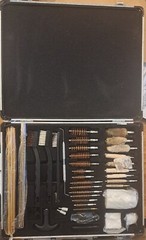 UNIVERSAL Winchester Super Deluxe Gun Firearm Cleaning Kit Carrying case 62 Pc