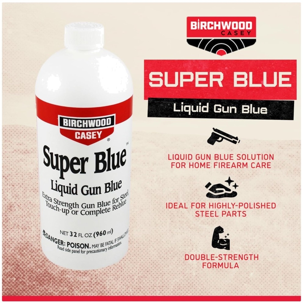 Super Blue Liquid Gun Blue – Double Strength
