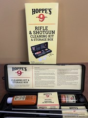Hoppes Premium Rifle & Shotgun Cleaning Kit With Aluminum Rod Accessories – UO