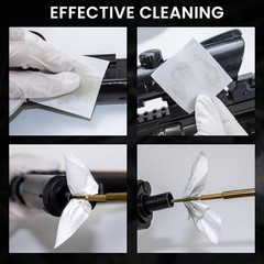 480 PCS 3 Inch Cotton Cleaning Patches Square Highly Absorbent Gun Cleaning NEW