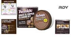 Natural Brass & Copper Cleaning Paste – 4.4oz Easy Application for Shine