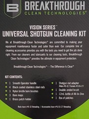 Breakthrough Vision Series Shotgun Cleaning Kit 12/20 Gauge & 410 Bore New Boxed