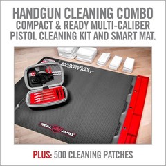 Complete Cleaning Set for Pistols – Includes Smart Mat, Supplies & Storage Case