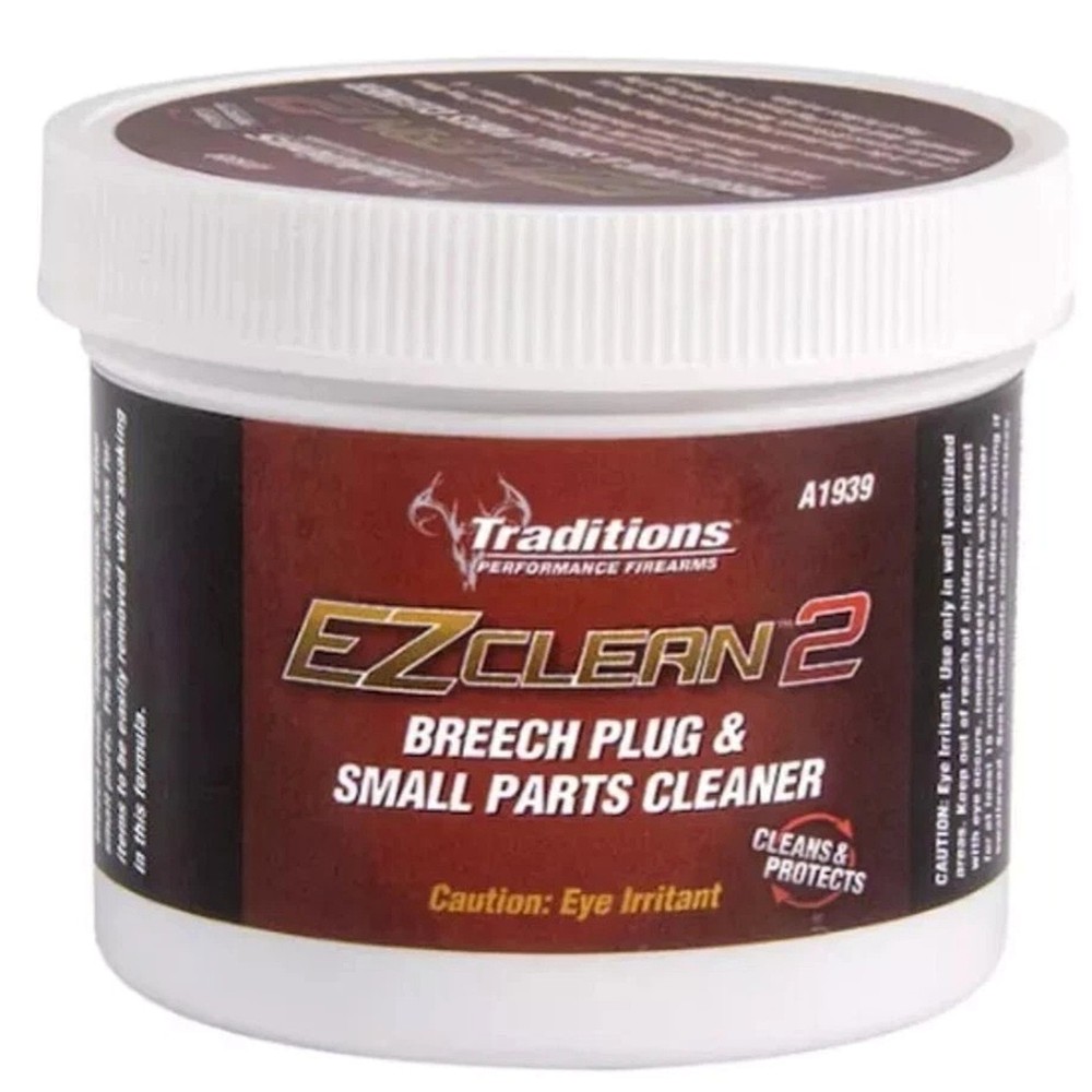 Traditions EZClean2 Breech Plug and Small Parts Cleaner Muzzleloader Solvent Jar