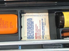 NOS Unused Vintage HOPPE’S GUN CLEANING KIT with Storage Box / Case