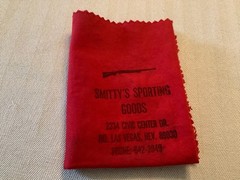 Vintage Gun Cleaning Cloth Smitty’s Sporting Goods North Las Vegas, Nevada