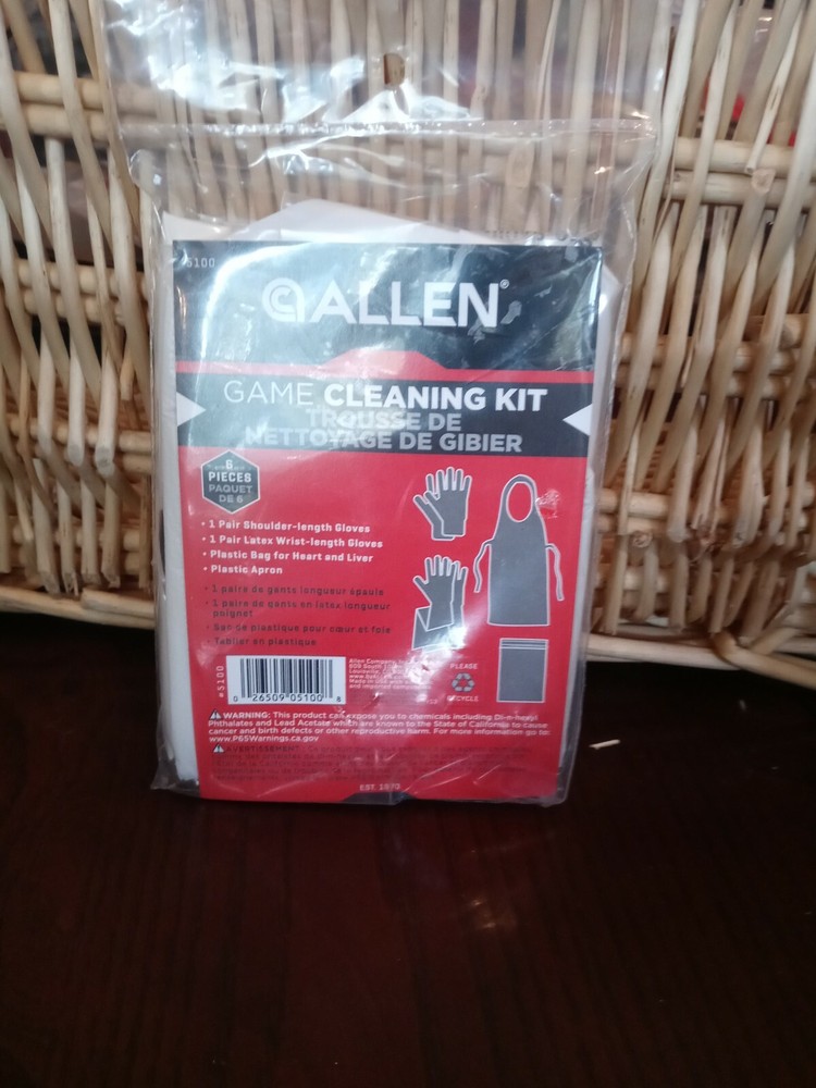 Allen Game Cleaning Kit 6 Pieces