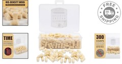Gentle Cleaning Wool Felt Pellets for Airguns – 300 Piece Toolkit in Three Sizes